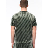Camisa Obliquo Velour de Sergio Tacchini | Verde Agave