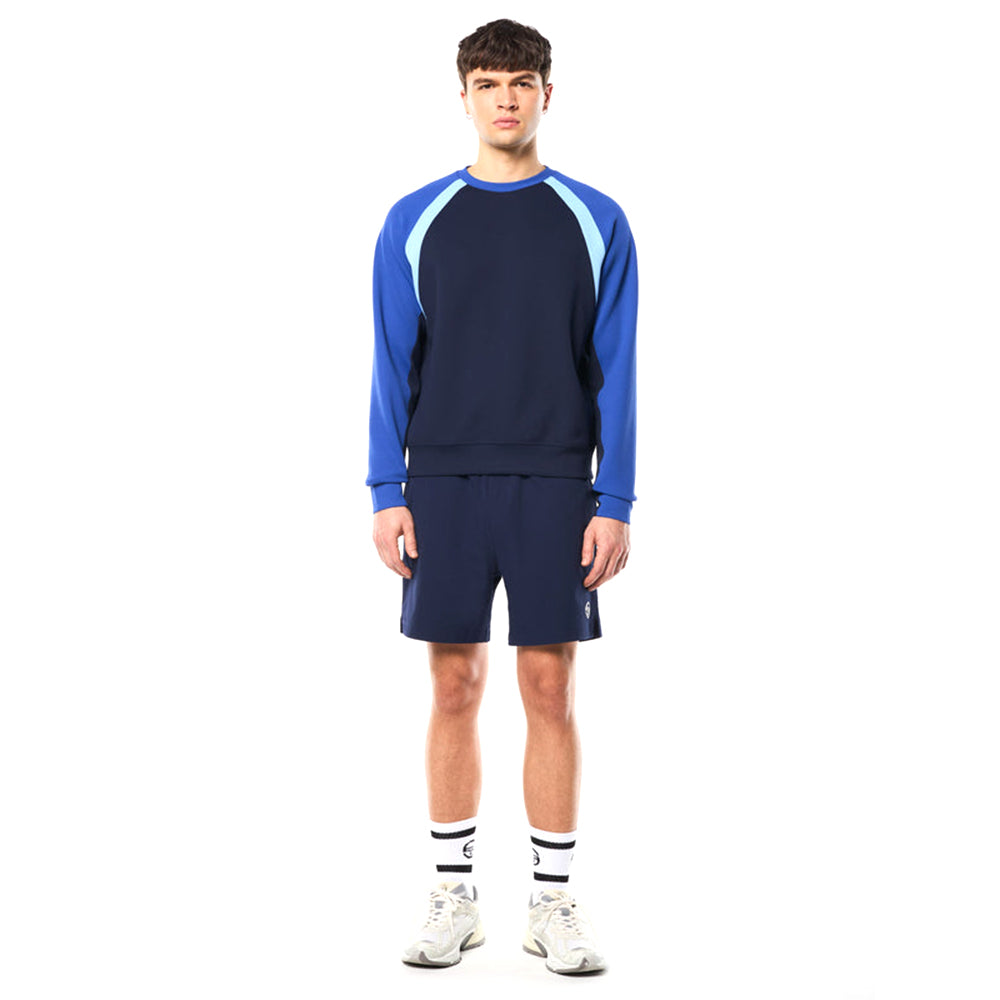 Sergio Tacchini Sportivo Crewneck | Maritime Blue