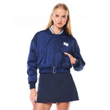 Sergio Tacchini Women's Piano Bomber Jacket | Maritime Blue