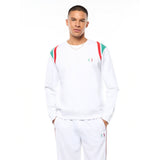 Sergio Tacchini Eredita Crewneck | Blanco Brillante