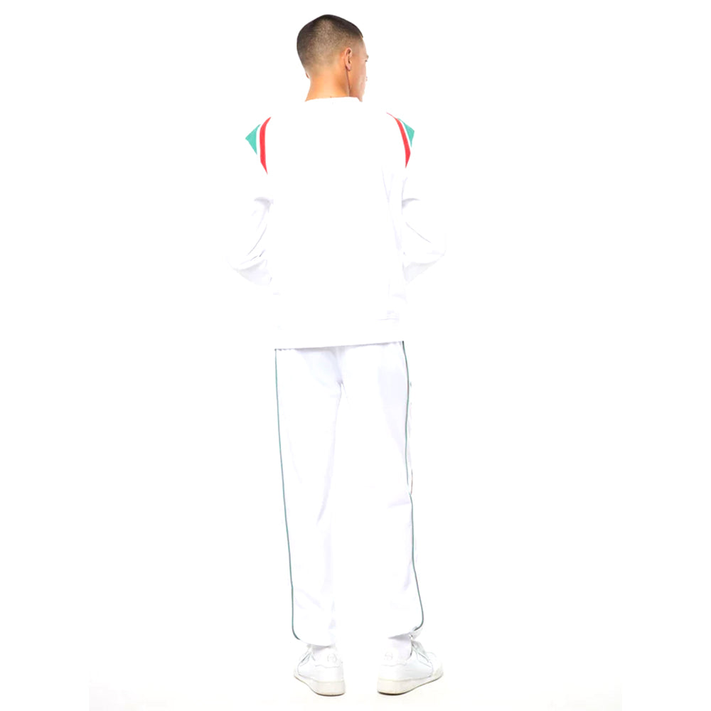 Sergio Tacchini Eredita Crewneck | Blanco Brillante
