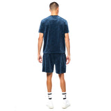 Sergio Tacchini Obliquo Velour Shirt | Key Largo
