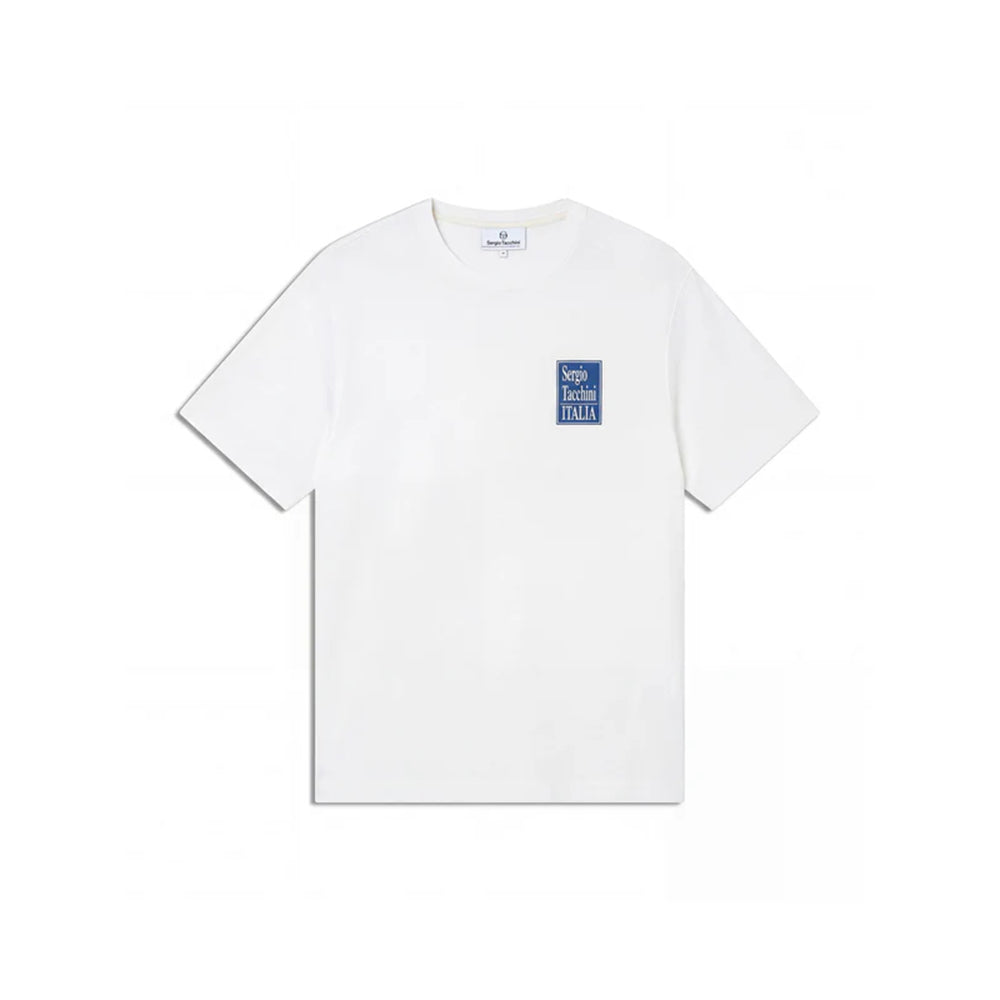 Camiseta Sergio Tacchini Italia | Blanco Brillante