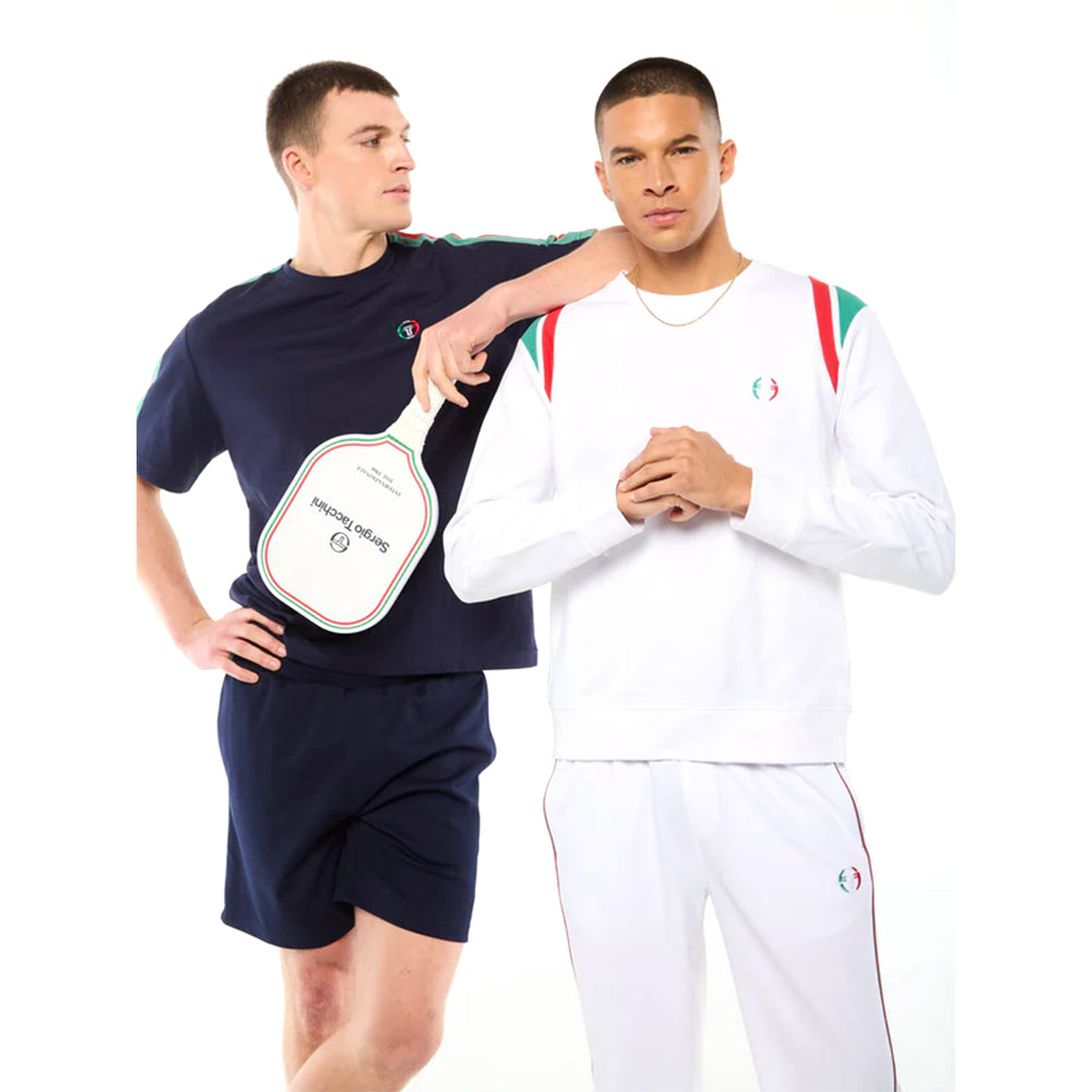 Sergio Tacchini Eredita Crewneck | Blanco Brillante