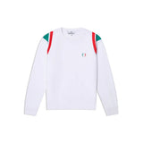 Sergio Tacchini Eredita Crewneck | Blanco Brillante