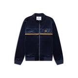 Chaqueta de chándal Sergio Tacchini Forato Velour | Azul marítimo