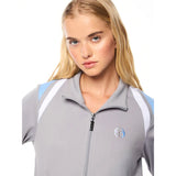 Sergio Tacchini Chamarra deportiva Eredita para mujer | Gris oscuro
