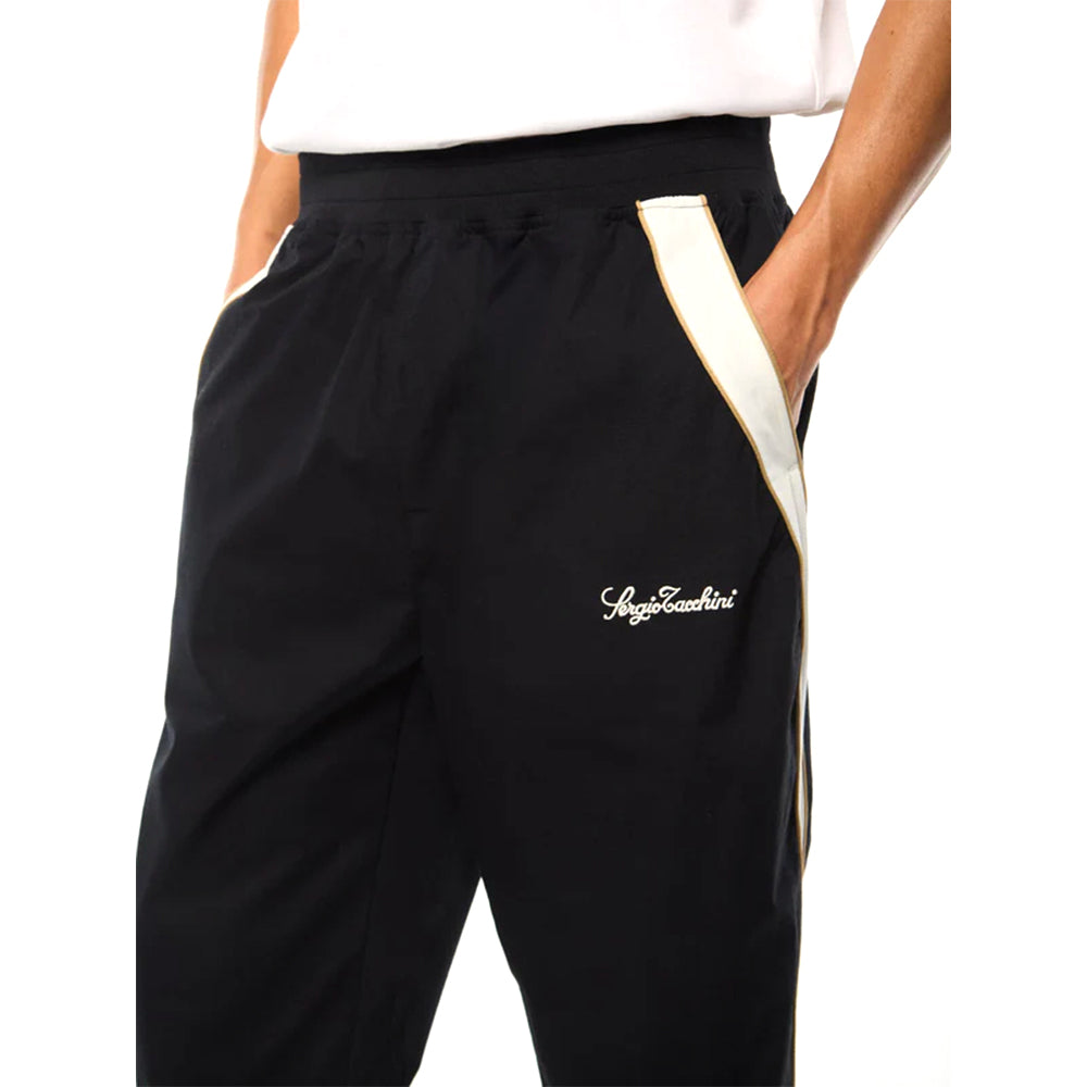 Pantalón de chándal Sergio Tacchini Fiamma | Negro Precioso