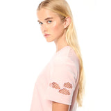 Sergio Tacchini Nuvola Velour Cropped Shirt | Barely There