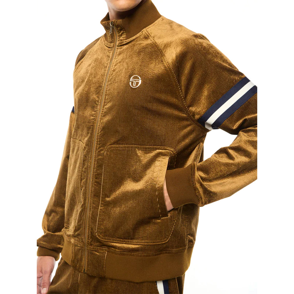 Chaqueta de chándal Cordurato de Sergio Tacchini | Marrón Bronce