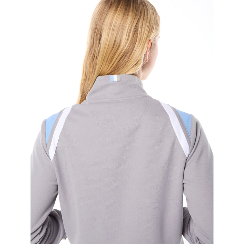 Sergio Tacchini Chamarra deportiva Eredita para mujer | Gris oscuro