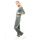 Chaqueta de chándal de velour Nuvola Sergio Tacchini | Verde agave