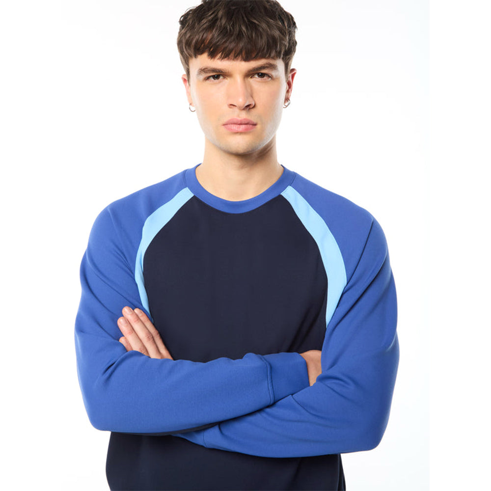 Sergio Tacchini Sportivo Crewneck | Maritime Blue