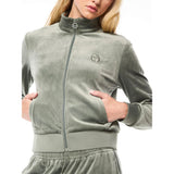 Chaqueta de chándal de velour Nuvola Sergio Tacchini | Verde agave