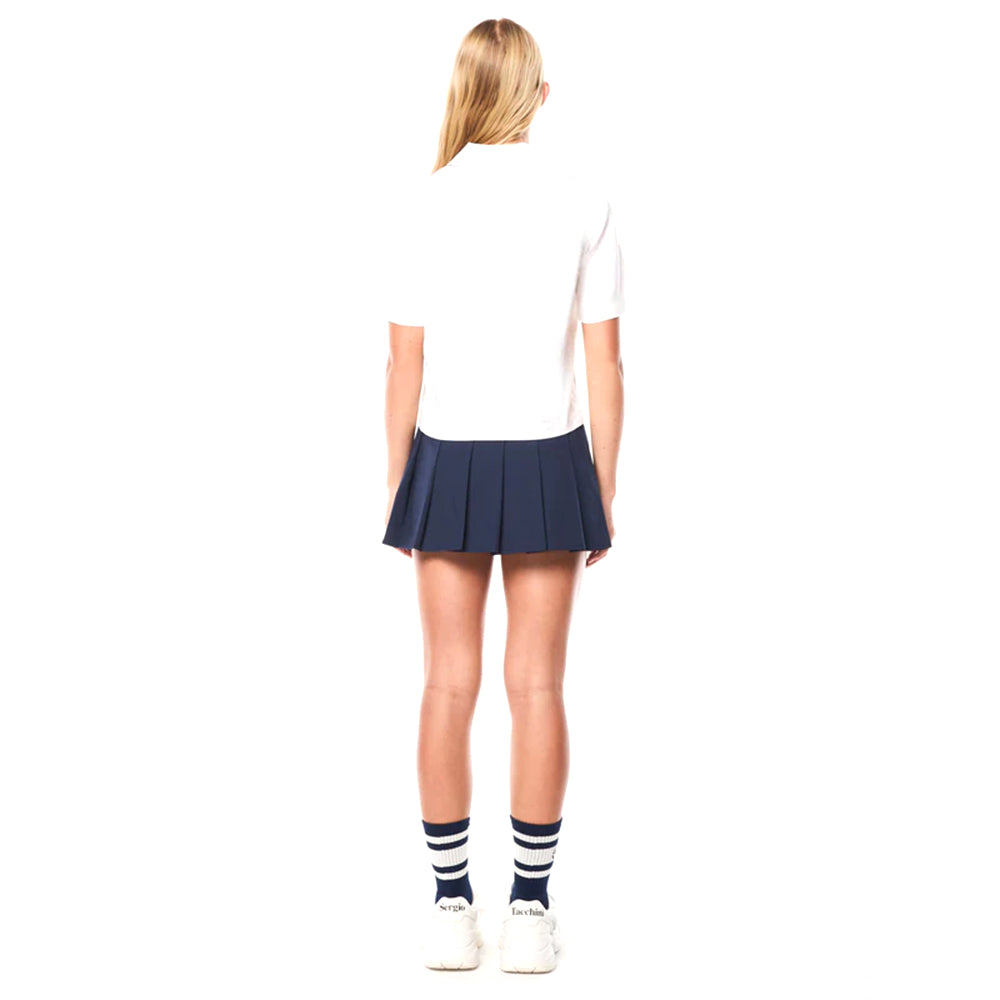 Sergio Tacchini Piano Cabana Full Zip para mujer | Blanco Brillante