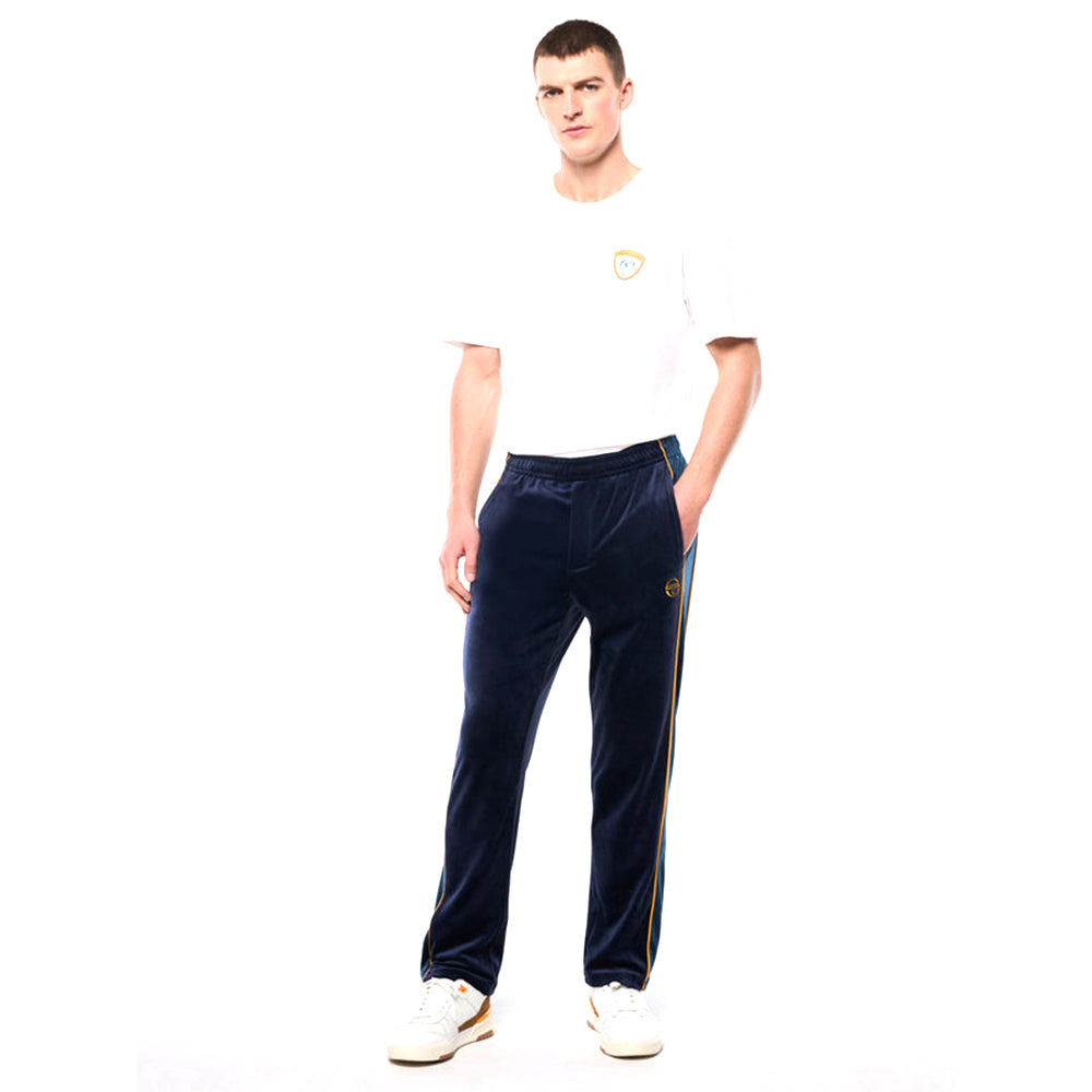 Pantalón de chándal Sergio Tacchini Forato Velour | Azul marino