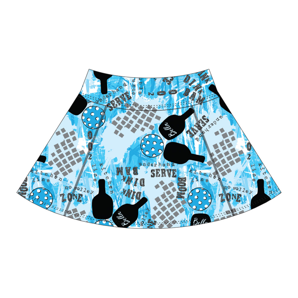 Picckleball Bella Aline Skort Graffiti 2