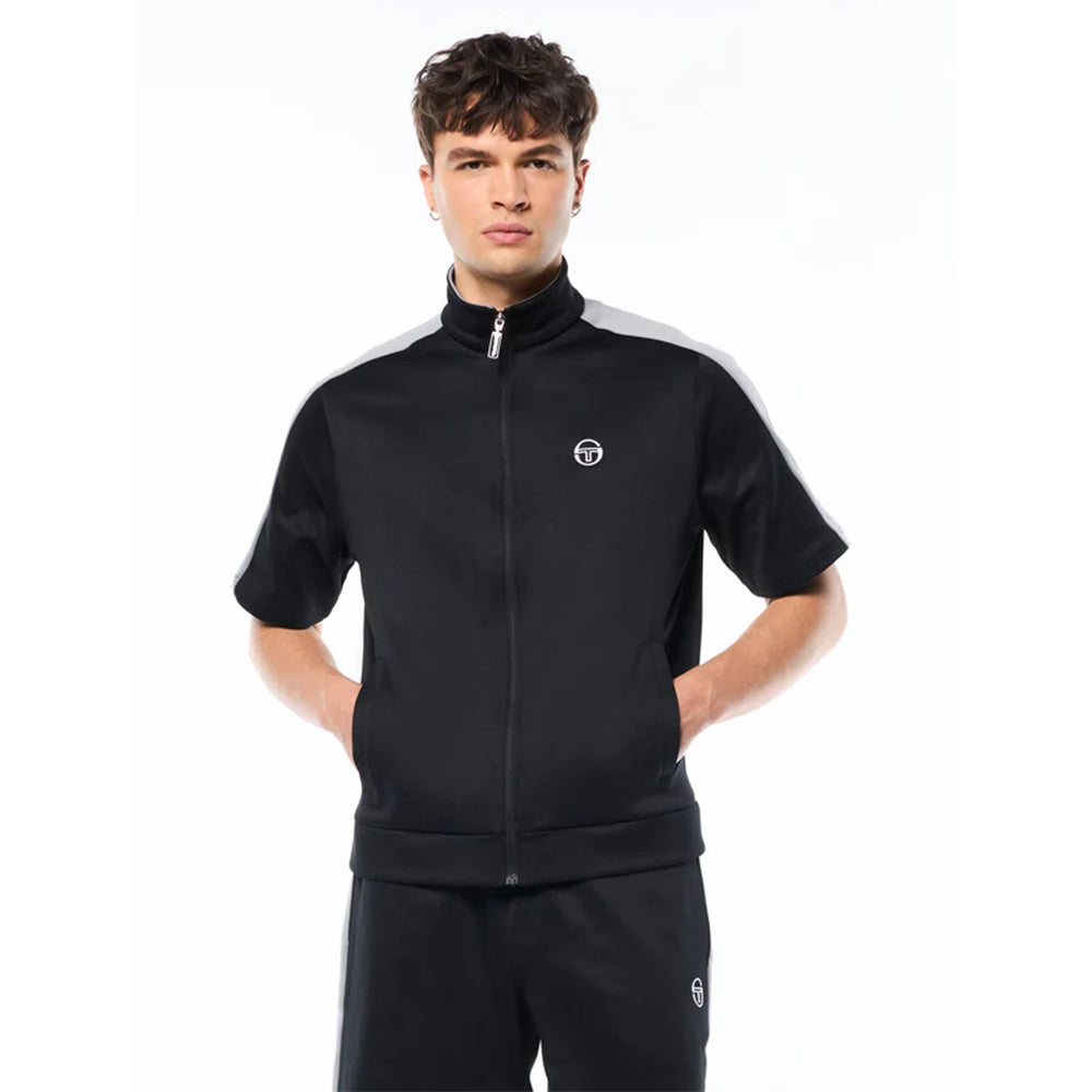 Chaqueta de chándal Sergio Tacchini Viscotti de manga corta | Black Beauty