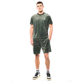 Camisa Obliquo Velour de Sergio Tacchini | Verde Agave