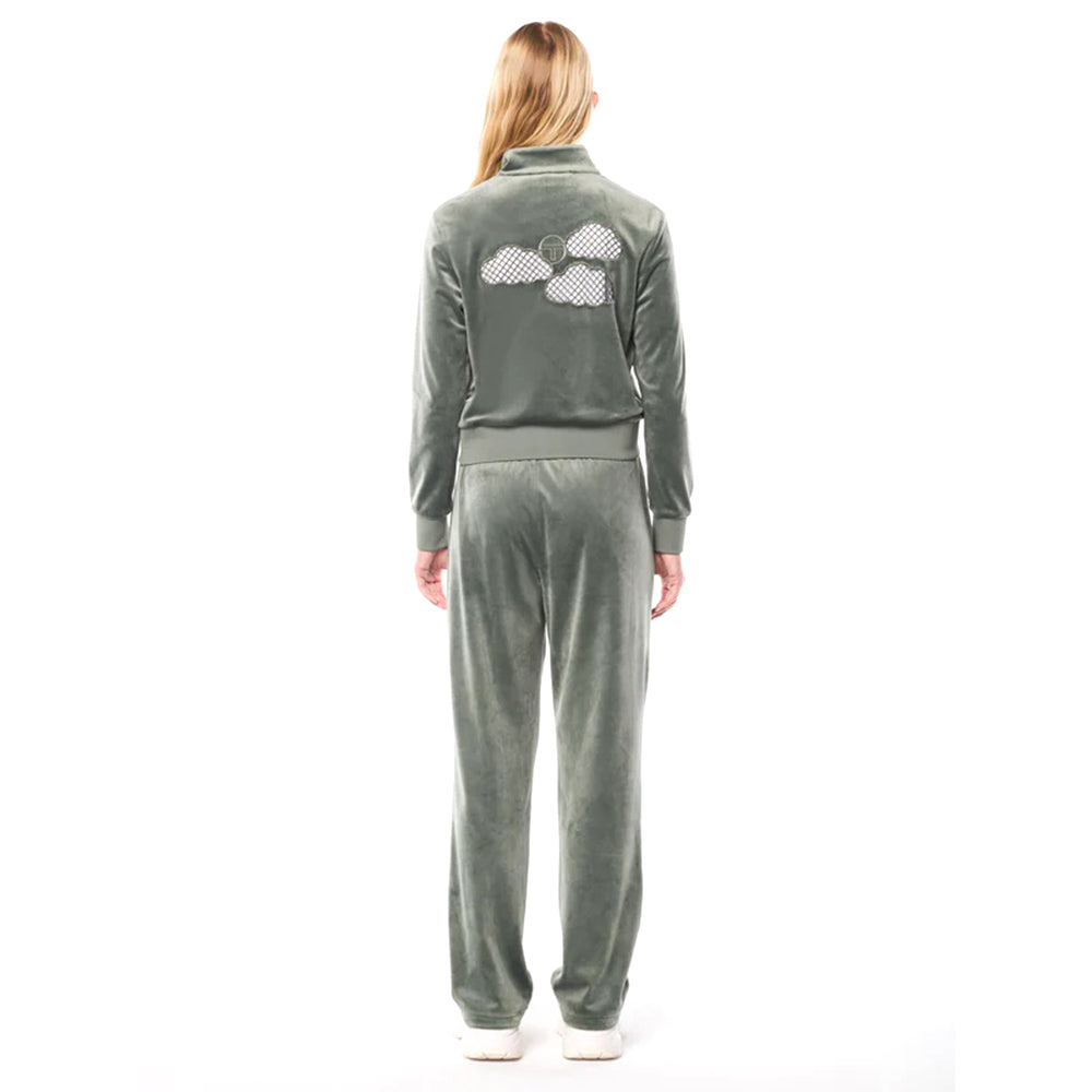 Pantalón de chándal de velour Nuvola de Sergio Tacchini | Verde agave