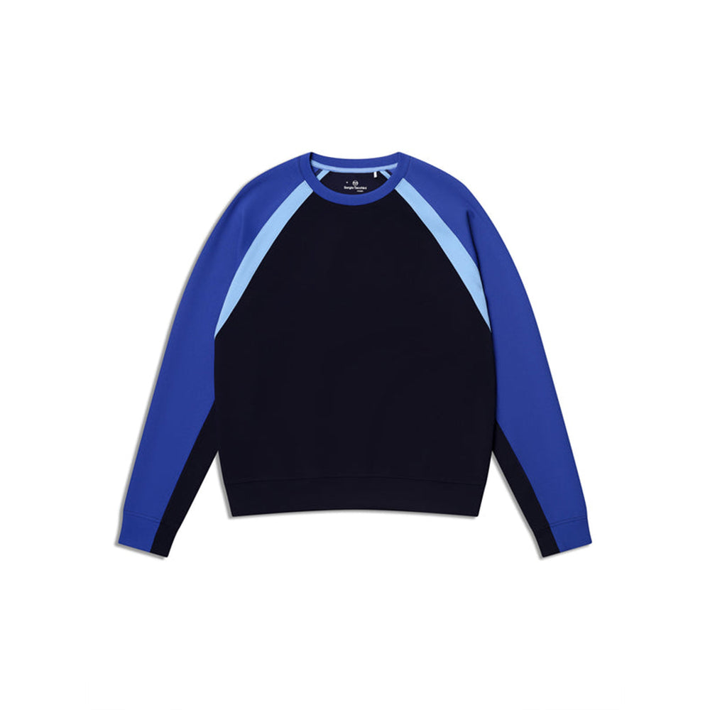 Sergio Tacchini Sportivo Crewneck | Maritime Blue