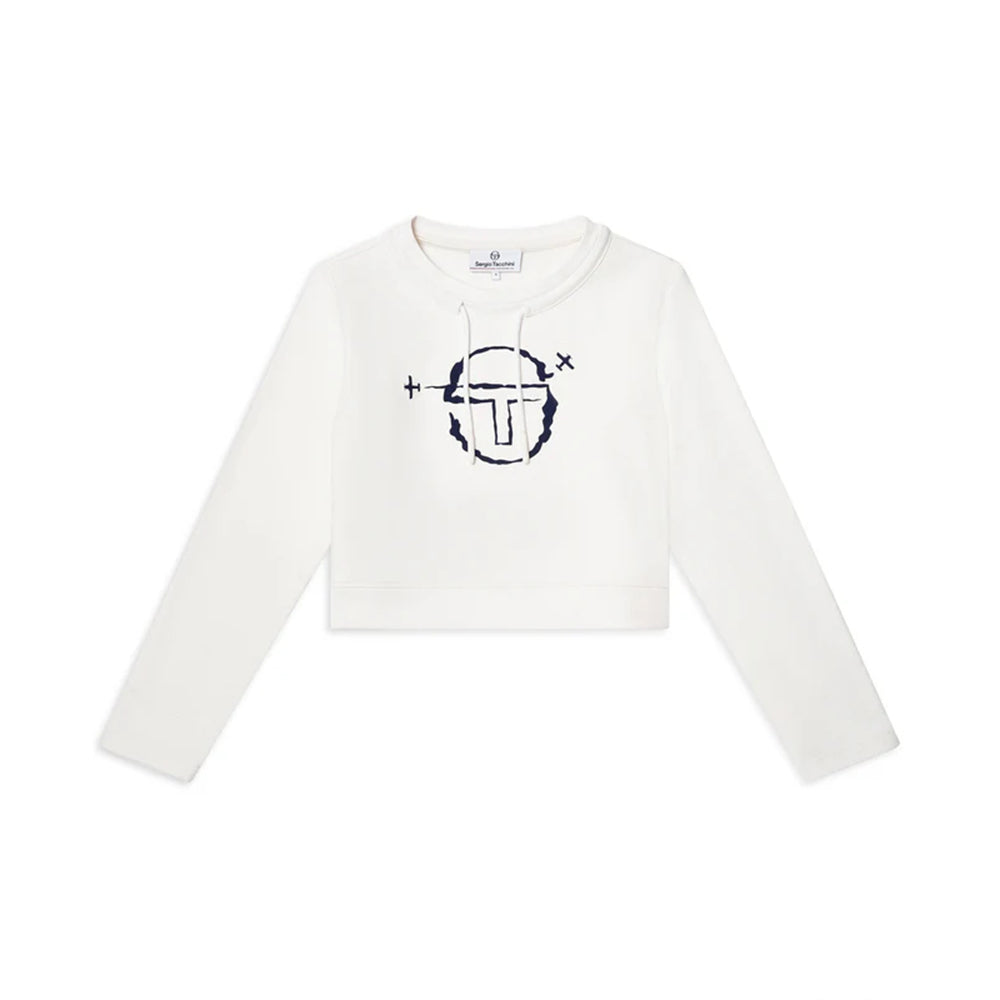 Sergio Tacchini Piano Crewneck | Blanco Brillante