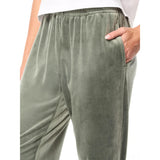 Pantalón de chándal de velour Nuvola de Sergio Tacchini | Verde agave
