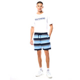 Sergio Tacchini Strisce Stripe Short | Azul marino