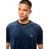 Sergio Tacchini Obliquo Velour Shirt | Key Largo