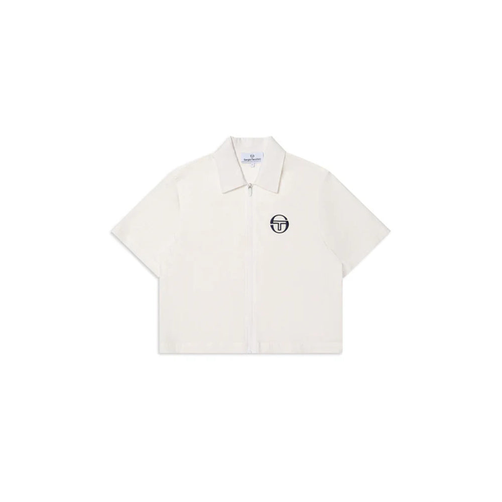 Sergio Tacchini Piano Cabana Full Zip para mujer | Blanco Brillante