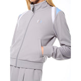 Sergio Tacchini Chamarra deportiva Eredita para mujer | Gris oscuro