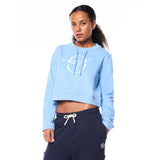 Sudadera Sergio Tacchini Piano con cuello redondo | Azul Della Robbia