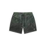 Sergio Tacchini Obliquo Velour Short | Verde Agave