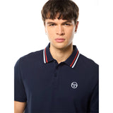 Sergio Tacchini Ciro Pique Polo | Maritime Blue
