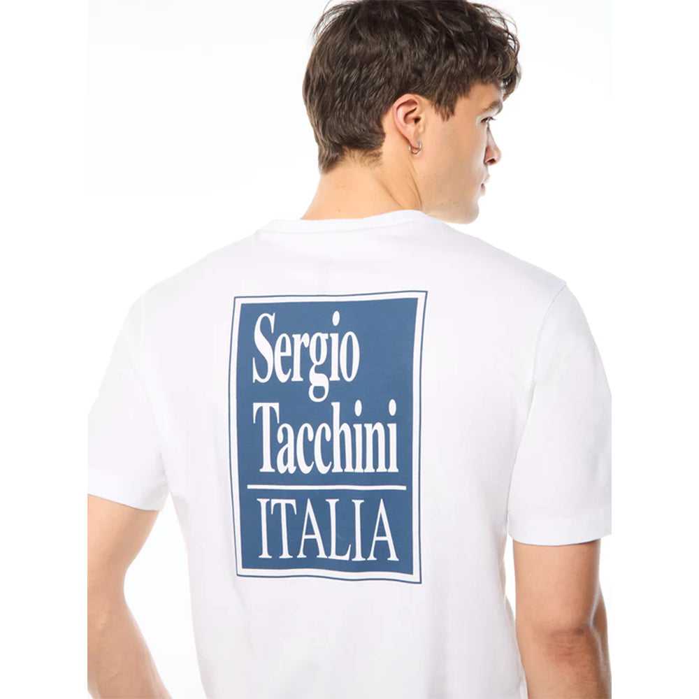 Camiseta Sergio Tacchini Italia | Blanco Brillante