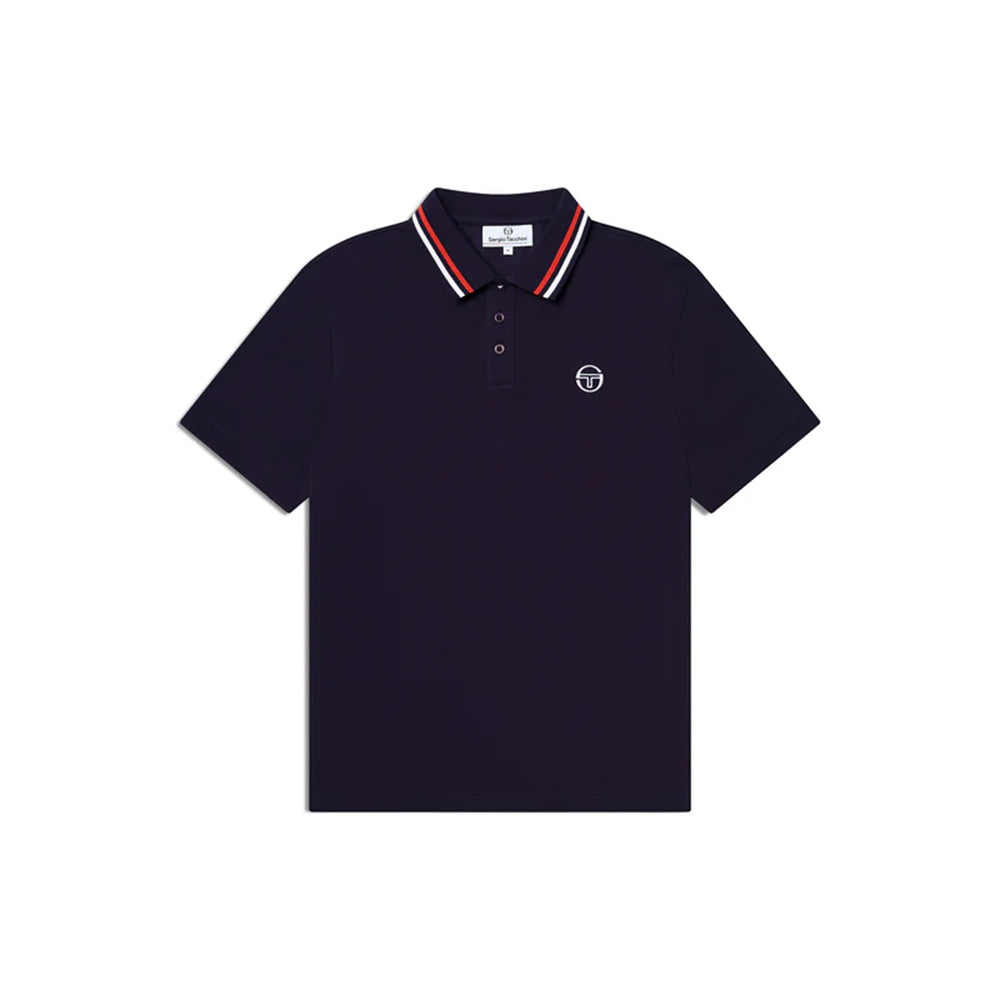 Sergio Tacchini Ciro Pique Polo | Maritime Blue