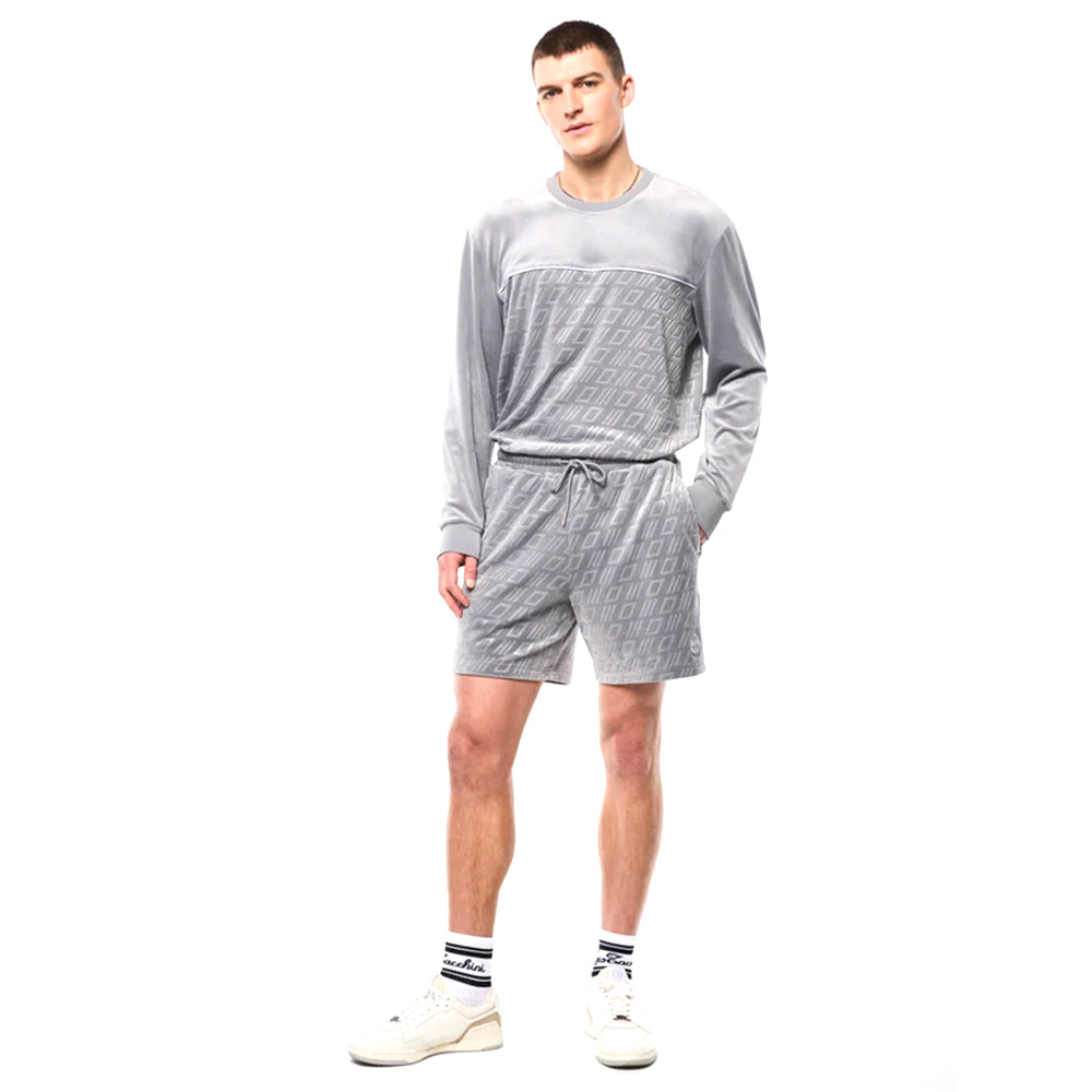 Sergio Tacchini Bandiera Pantalón Corto de Terciopelo Repujado | Sleet