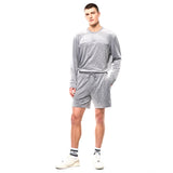 Sergio Tacchini Bandiera Pantalón Corto de Terciopelo Repujado | Sleet