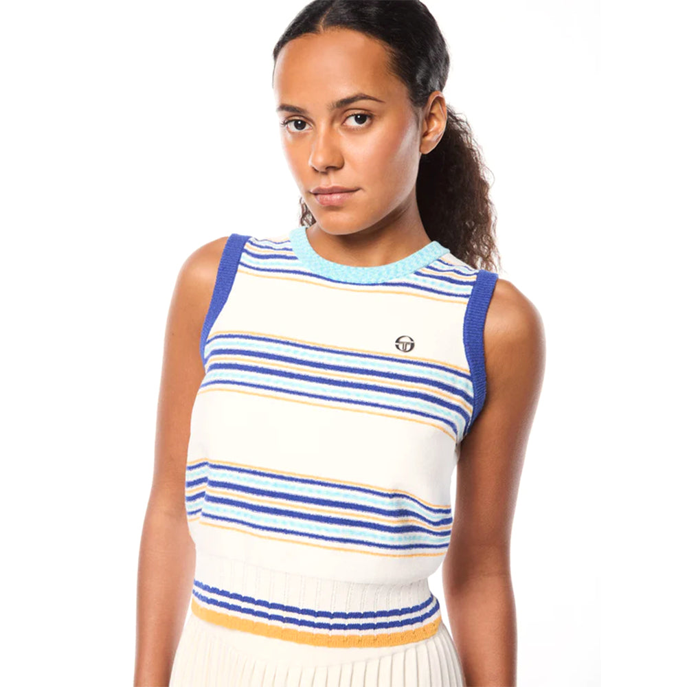 Sergio Tacchini Fausta Knit Tank | Gardenia
