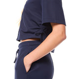 Sergio Tacchini Mattea Cabana Shirt | Maritime Blue