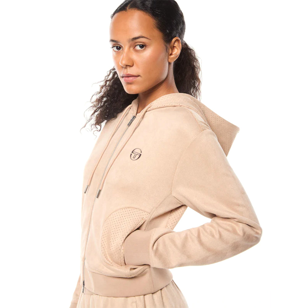 Sudadera con Capucha Camoscio para Mujer Sergio Tacchini | Humus