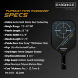 Engage Pickleball Pursuit Pro1 | 6.0 Widebody
