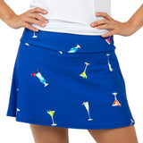 Queen Of The Court Gin Fizz Swing Skirt