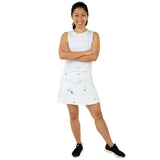 Queen Of The Court Gin Fizz Swing Skirt