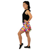 Queen Of The Court Red Winehol Swing Skirt