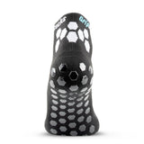 GripSocks for Pickleball - 1/4 Crew Height - Black