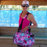 Camiseta de tirantes Picckleball Bella Racerback Rosa