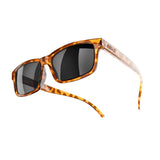 Reks Tortoise Rectangle Prescription Polycarbonate Sunglasses