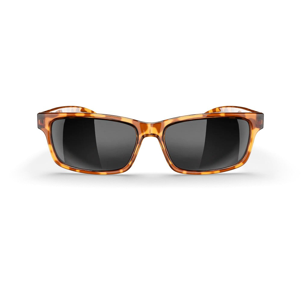 Reks Tortoise Rectangle Prescription Polarized Polycarbonate Sunglasses