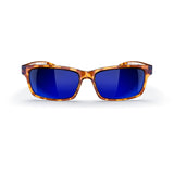 Reks Tortoise Rectangle Prescription Polarized Polycarbonate Sunglasses